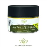 Revival Pharms’ Skin Renewal body butter, with 300mg CBD, 300mg CBG, shea butter, and hemp seed oil, renews skin with Nebraska-crafted botanicals.